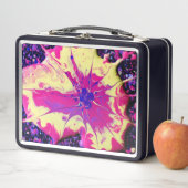 Box Boîte à lunch en métal Abstrait (En situation)