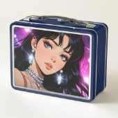 Box Boîte à lunch en métal/boîte cosmétique (Dos)