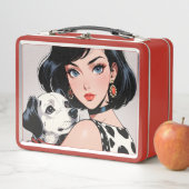 Box Boîte à lunch en métal/boîte cosmétique (En situation)