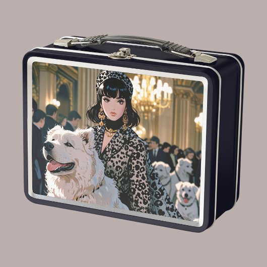 Box Boîte à lunch en métal/boîte cosmétique