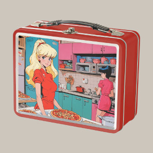 Box Boîte à lunch en métal/boîte cosmétique