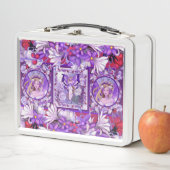 Box Boîte à lunch en métal de fée violette (En situation)