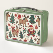 Box Boîte à lunch en métal de Noël (Devant)