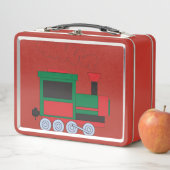Box Boîte à lunch en métal du train (En situation)