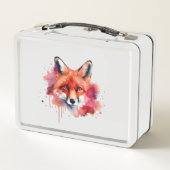 Box Boîte à lunch en métal Fox (Dos)