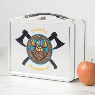 Box Boîte à lunch en métal Norse Warrior