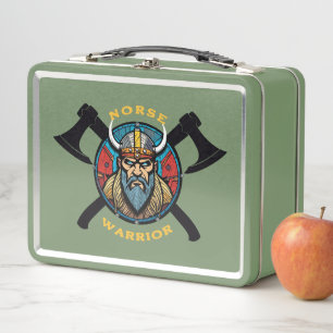 Box Boîte à lunch en métal Norse Warrior