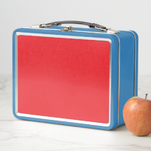 Box Boîte à lunch en métal personnalisée Cadeau rétro