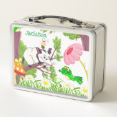 Box Boîte à lunch en métal Possum de poulet Déjeuner d (Dos)