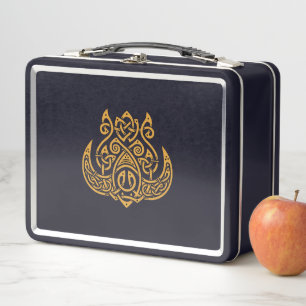 Box Boîte à lunch en métal pour le sanglier Norse