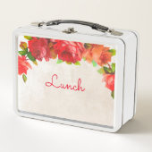 Box Boîte à lunch encadrée Florale (Devant)