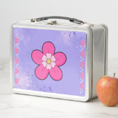 Box Boîte à lunch florale pour filles (En situation)