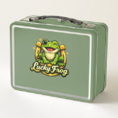 Box Boîte à lunch Grenouille Chanceuse (Dos)