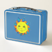 Box Boîte à lunch Hello Sunshine Classic Metal (Dos)