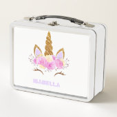 Box Boîte à lunch isolée pour filles mignonne et étanc (Devant)