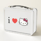 Box Boîte à lunch Kitty Metal (Dos)