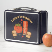 Box Boîte à lunch « Lettuce Be Together » – Mignonne e (En situation)