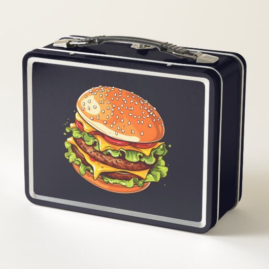 Box Boîte à lunch métallique (Dos)