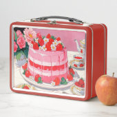 Box Boîte à lunch métallique (En situation)