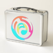 Box Boite à lunch métallique design unique (Dos)