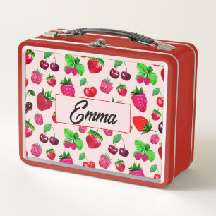 Box Boîte à lunch métallique pour enfants en forme de