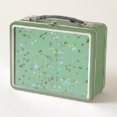 Box Boîte à lunch métallique pour oiseaux de forêt (Devant)