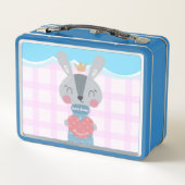 Box Boîte à lunch métallique Queen Bunny (Dos)
