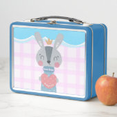 Box Boîte à lunch métallique Queen Bunny (En situation)