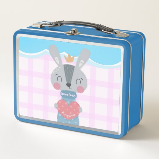 Box Boîte à lunch métallique Queen Bunny (Devant)