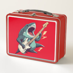 Box Boîte à lunch métallique Rocking Megalodon
