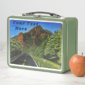 Box Boîte à lunch montagne / paysage (En situation)