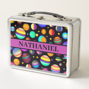 Box Boîte à lunch Orbites et Planètes