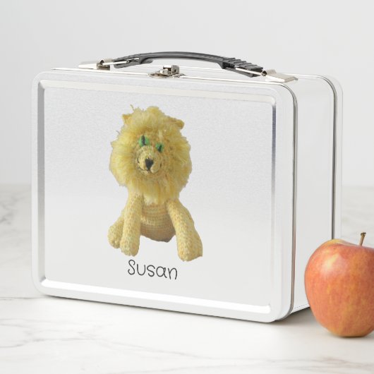 Box Boîte à lunch - Poupée Lion (En situation)