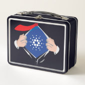 Box Boîte à lunch pour Cardano Superhero Image (Devant)