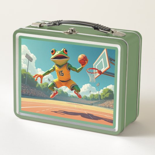 Box Boîte à lunch pour la grenouille de basket (Devant)