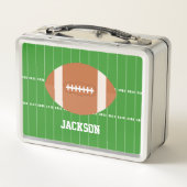 Box Boîte à lunch pour le terrain de football vert coo (Dos)