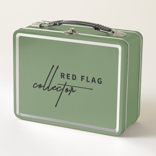 Box Boîte à lunch "Red Flag Collector" (Devant)