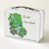Box Boîte à lunch Rosette Succulents (Dos)
