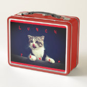 Box Boîte à lunch rouge Boîte à lunch métallique (Dos)