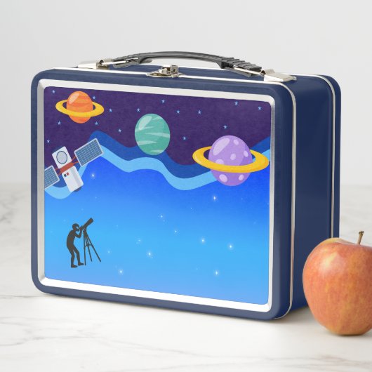 Box Boîte à lunch spatiale mignonne pour enfants (En situation)