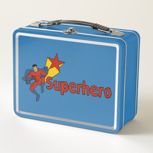 Box Boîte à lunch Superhero ! (Devant)