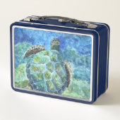 Box Boîte à lunch - Tortue de mer N° 2 (Dos)