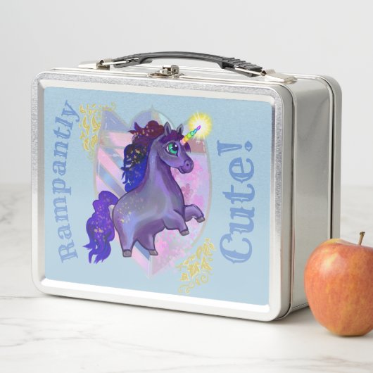 Box Boîte à lunch Unicorn à pâte cuite (En situation)
