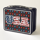 Box Boîte à lunch USA (Dos)