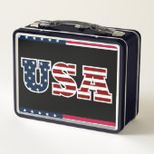 Box Boîte à lunch USA (Dos)