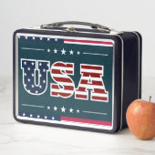Box Boîte à lunch USA (En situation)