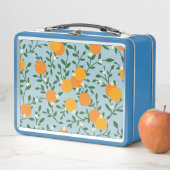 Box Boîte à lunch Valencia Oranges Metal (En situation)