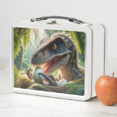 Box Boîte à lunch Velociraptor (En situation)