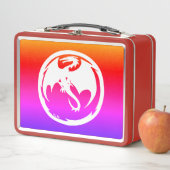 Box Boîte à lunch White Dragon Neon (En situation)