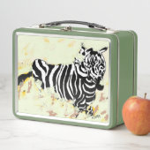 Box Boîte à lunch : Zebra, sur la course (En situation)